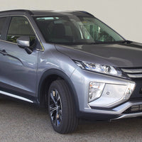 Einstiegsleiste Edelstahl für Eclipse Cross Silber Matt