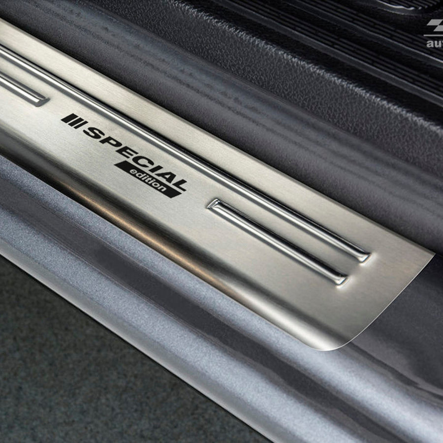 Einstiegsleiste Edelstahl für Mercedes Vito W447 Silber Matt