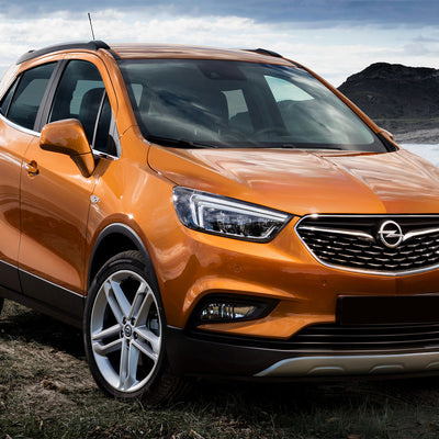 Einstiegsleiste Edelstahl für Opel Mokka & Mokka X Silber Matt