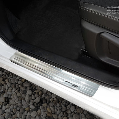 Einstiegsleiste Edelstahl für Renault Kadjar Silber Matt