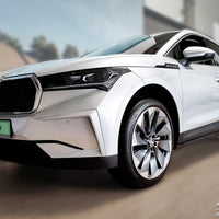 Einstiegsleiste Edelstahl für Skoda Enyaq iV Silber Matt