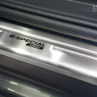 Einstiegsleiste Edelstahl für VW Touran III Silber Matt