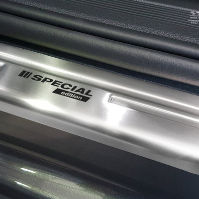 Einstiegsleiste Edelstahl für VW Touran III Silber Matt