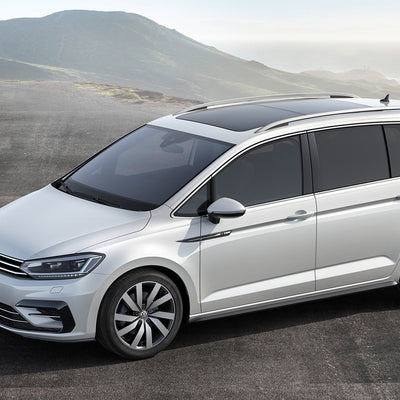Einstiegsleiste Edelstahl für VW Touran III Silber Matt