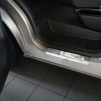 Einstiegsleiste Edelstahl für Volkswagen T6 Silber Matt