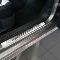 Einstiegsleiste Edelstahl für Volkswagen Golf VII Silber Matt