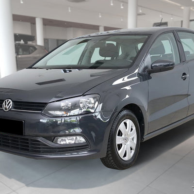 Einstiegsleiste Edelstahl für Volkswagen Polo VI AW Silber Matt