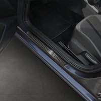 Einstiegsleiste Edelstahl für Volkswagen Polo VI AW Silber Matt