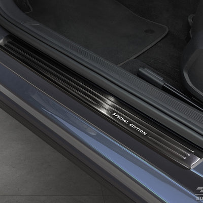 Einstiegsleiste Edelstahl für Volkswagen Polo VI AW Silber Matt