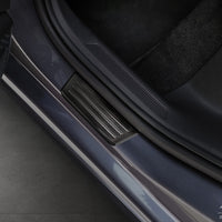 Einstiegsleiste Edelstahl für Volkswagen Polo VI AW Silber Matt