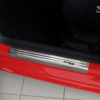 Einstiegsleiste Edelstahl für Volkswagen Polo V 6R Silber Matt