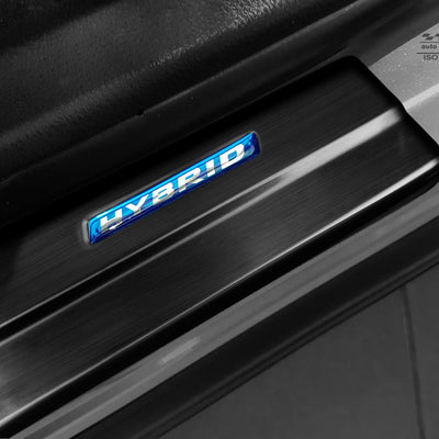 Einstiegsleiste Edelstahl für Toyota CH-R / RAV4 IV FL Schwarz-Graphit