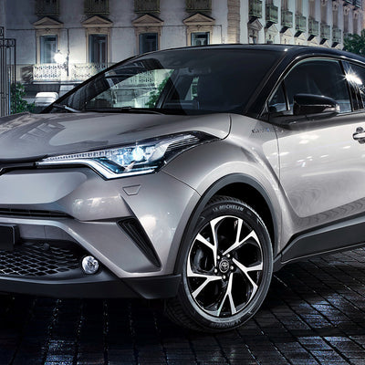 Einstiegsleiste Edelstahl für Toyota  Highlander Silber Matt