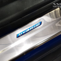 Einstiegsleiste Edelstahl für Toyota  RAV4 V Silber Matt