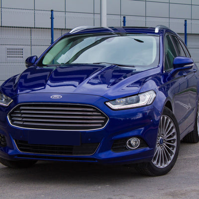 Einstiegsleiste Edelstahl für Ford Mondeo MK V Turnier Silber Matt