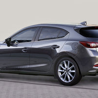 Einstiegsleiste Edelstahl für Mazda 3 IV 5-türer Silber Matt