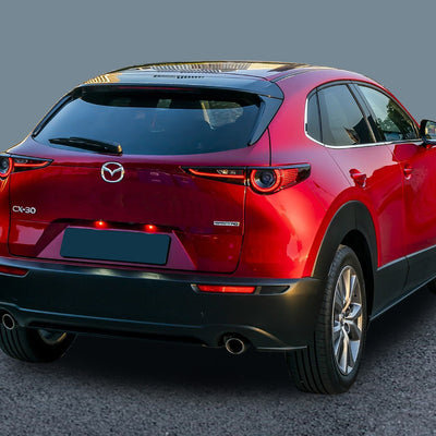 Einstiegsleiste Edelstahl für Mazda CX-30 Silber Matt