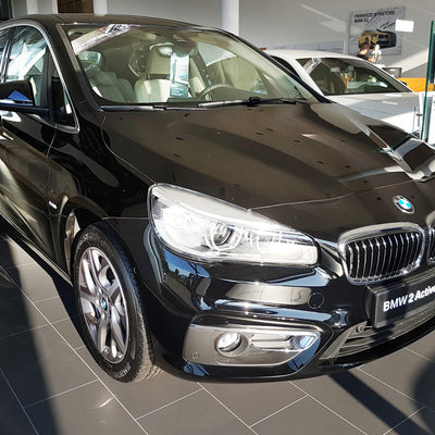 Ladekantenschutz für BMW 2 Active Tourer Silber Matt