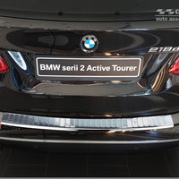 Ladekantenschutz für BMW 2 Active Tourer Silber Matt