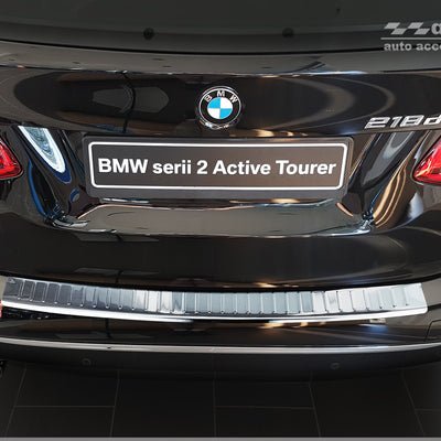 Ladekantenschutz für BMW 2 Active Tourer Silber Matt