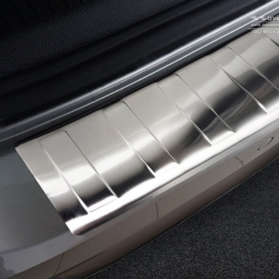 Ladekantenschutz für Volkswagen Golf VII Variant FL Silber Matt
