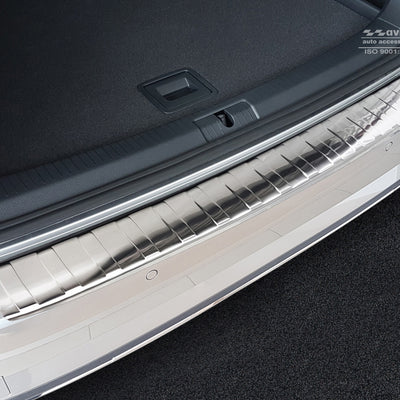 Ladekantenschutz für Volkswagen Golf VII Variant FL Silber Matt