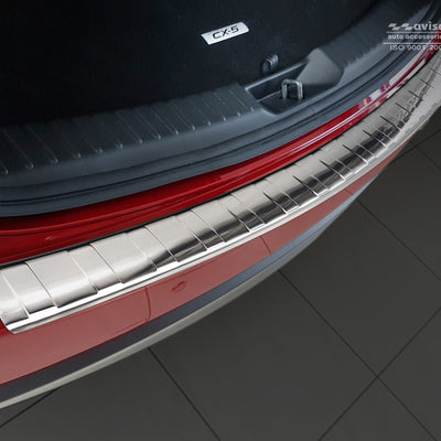 Ladekantenschutz für Mazda CX-5 II Silber Matt