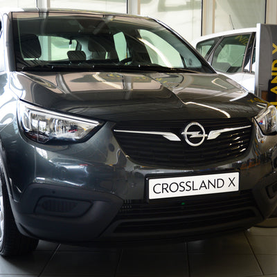 Ladekantenschutz für Opel Crossland X Silber Matt