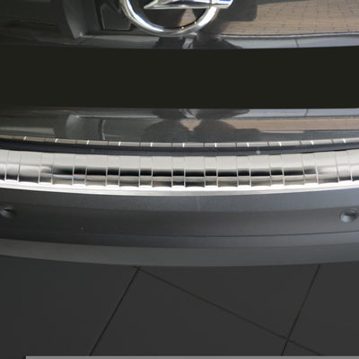 Ladekantenschutz für Opel Crossland X Silber Matt