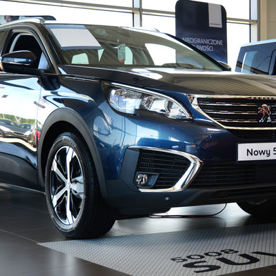 Ladekantenschutz für Peugeot 5008 II Silber Matt