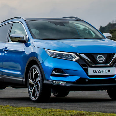 Ladekantenschutz für Nissan Qashqai II Facelift 2017 Silber Matt