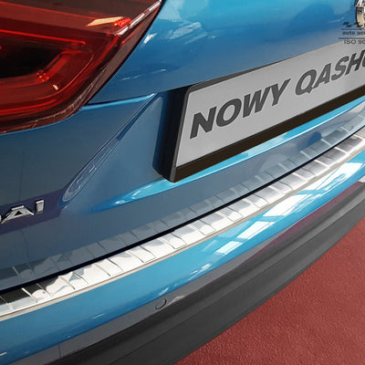 Ladekantenschutz für Nissan Qashqai II Facelift 2017 Silber Matt