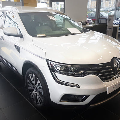 Ladekantenschutz für Renault für Renault Koleos II Silber Matt