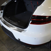Ladekantenschutz für Porsche Macan Silber Matt