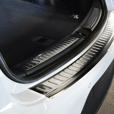 Ladekantenschutz für Porsche Macan Silber Matt