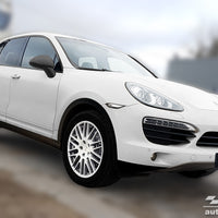 Ladekantenschutz für Porsche Cayenne Silber Matt
