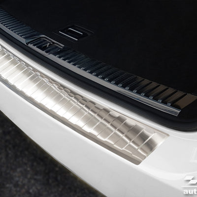 Ladekantenschutz für Porsche Cayenne Silber Matt