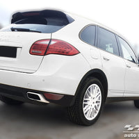 Ladekantenschutz für Porsche Cayenne Silber Matt