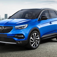 Ladekantenschutz für Opel Grandland X Silber Matt