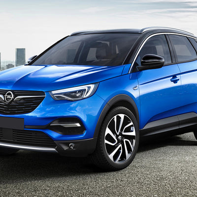 Ladekantenschutz für Opel Grandland X Silber Matt