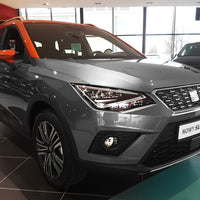 Ladekantenschutz für Seat Arona Silber Matt