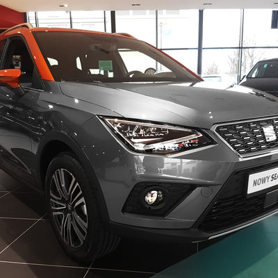 Ladekantenschutz für Seat Arona Silber Matt