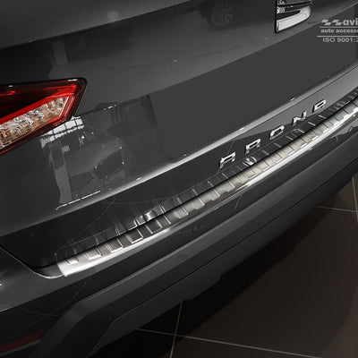 Ladekantenschutz für Seat Arona Silber Matt