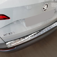 Ladekantenschutz für Skoda Karoq Silber Matt