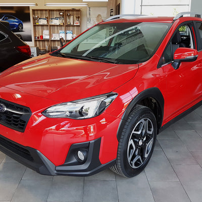 Ladekantenschutz für Subaru XV II Silber Matt