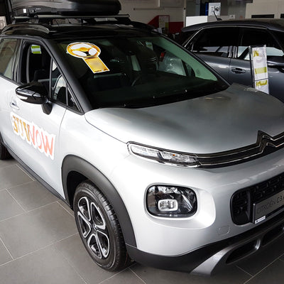 Ladekantenschutz für Citroen C3 Aircross Silber Matt