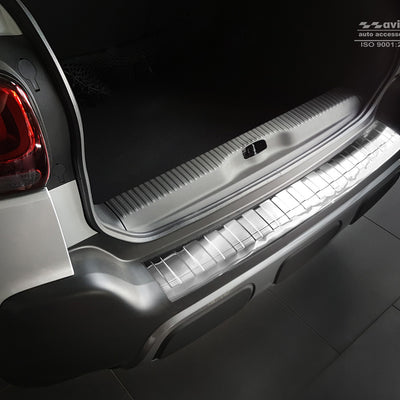 Ladekantenschutz für Citroen C3 Aircross Silber Matt