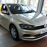 Ladekantenschutz für Volkswagen Polo VI Silber Matt
