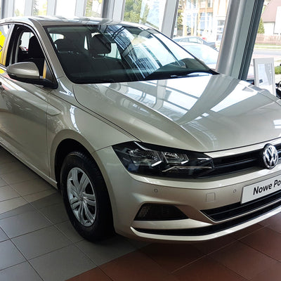 Ladekantenschutz für Volkswagen Polo VI Silber Matt