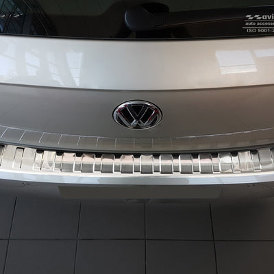Ladekantenschutz für Volkswagen Polo VI Silber Matt